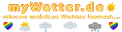 Logo mywetter.de - wissen welches Wetter kommt