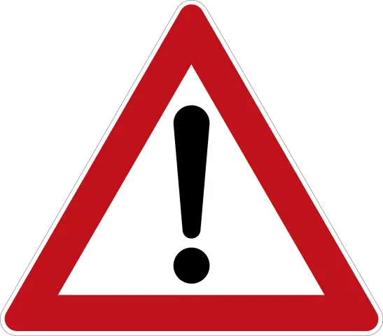 Achtung Bodenfrostgefahr